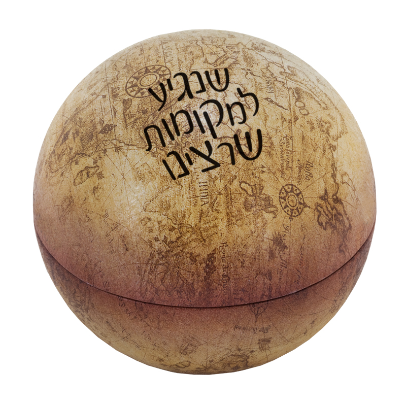 התמונה הראשית של כדור פח - מפת עולם